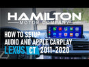 Lexus CT 2011–2020 Apple CarPlay Conversion Kit Pairing & Setup guide how to pair easy video guide step by step