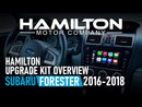 2016-2018 Subaru Forester Hamilton Upgrade Kit for CarPlay® and Android Auto™