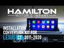 Lexus CT 2011–2020 Conversion Kit Installation Guide CarPlay & Android Auto how to walkthrough install video tutorial step by step easy help