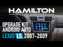 2007-2009 Lexus LS Set Up Android Auto and Audio on Hamilton Upgrade Kit how to steup pair a device tutorial video tep by step walkthrough easy guide