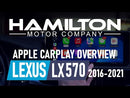 2016-2021 Lexus LX Hamilton Premium Conversion Kit for CarPlay® and Android Auto™
