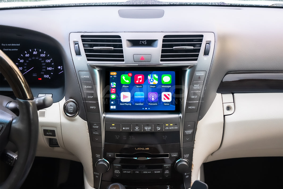 2007-2009 Lexus LS Hamilton Upgrade Kit for CarPlay® and Android 