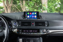 2014-2020 Lexus CT Hamilton Upgrade Kit for CarPlay front view installed in car