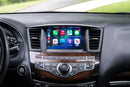 CarPlay showing a car interior screen. 