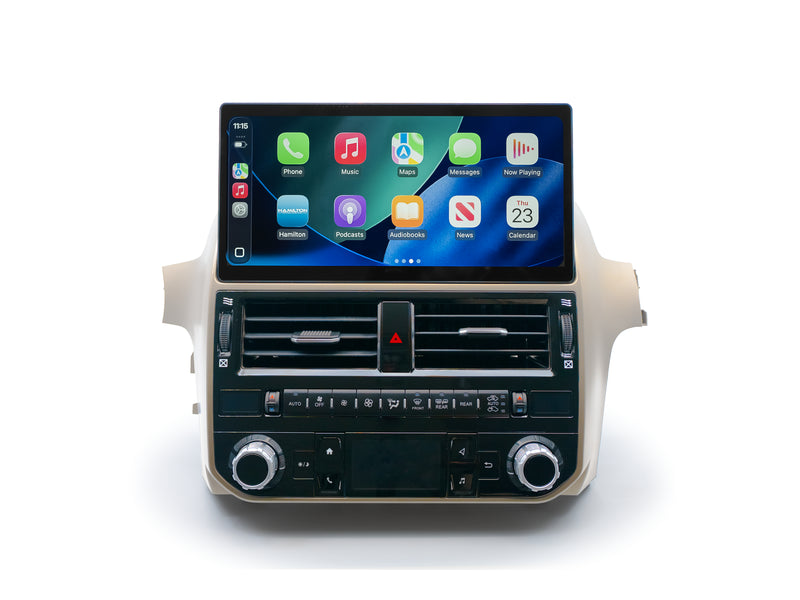 2010 - 2013 Lexus GX Hamilton Motor Company Conversion Kit on a white background with Apple CarPlay displayed on the screen.
