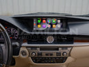 Dashboard of a Lexus ES with Hamilton Motor Company Conversion Kit installed and screen showing Apple CarPlay