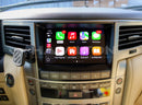 2012-2015 LX570 Apple CarPlay inside the vehicle