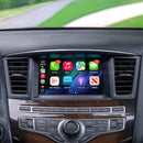 CarPlay showing a car interior screen. 