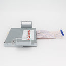 Side view of Hamilton upgrade kit metal box on a white background