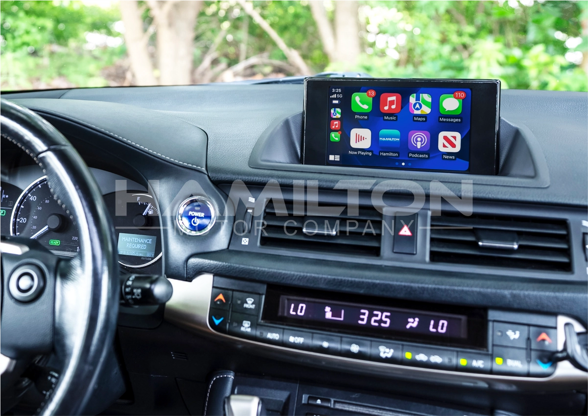 レクサス CT200H アンドロイドナビ CarPlay カスタム カーナビ 2014