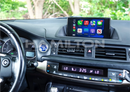 2014-2020 Lexus CT Hamilton Upgrade Kit for CarPlay front view installed in car