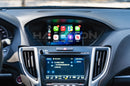 CarPlay running on Acura TLX Hamilton upgrade kit