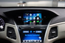 Android Auto screen in a Acura RLX running Hamilton Upgrade Kit