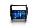 Android auto on screen on white background