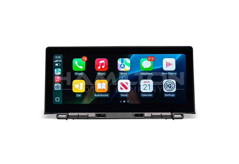 Apple CarPlay for Lexus NX on a white background