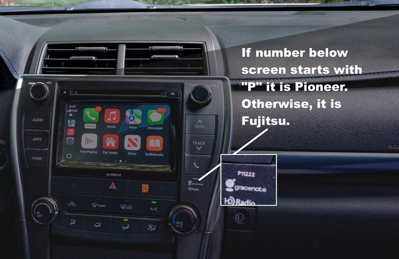 2015-2017 Toyota Camry Hamilton Upgrade Kit for CarPlay® and Android Auto™