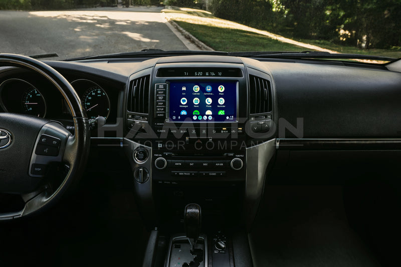 2015-2018 Land Cruiser Apple CarPlay Screen Inside the Vehicle