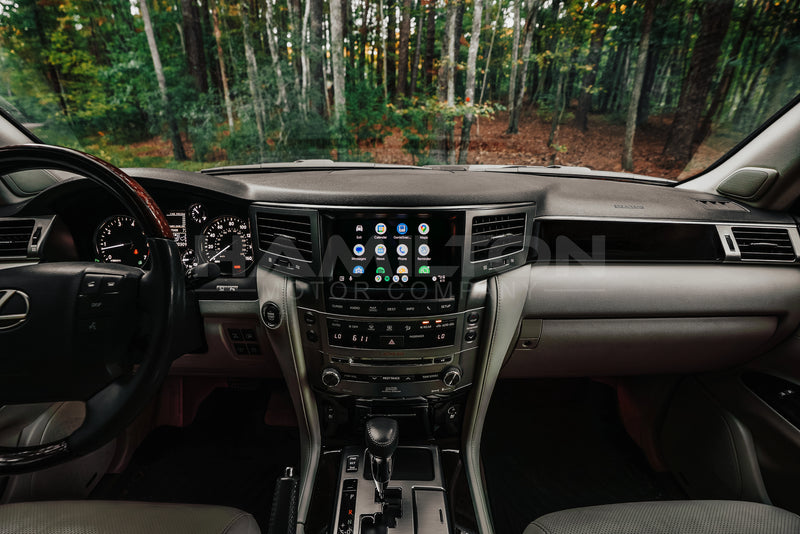 2012-2015 LX570 Apple CarPlay inside the vehicle