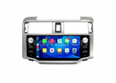 Grey Toyota 4Runner Apple CarPlay on a white background