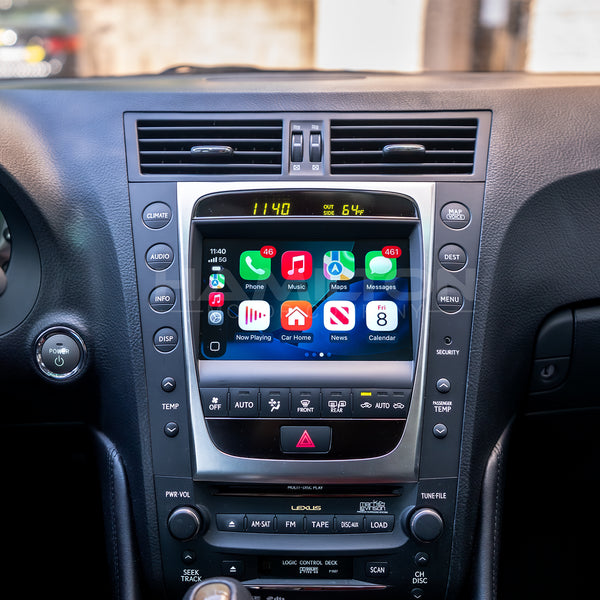 レクサス GS 初代GS Androidナビ テスラナビ CarPlay LexusGS2007-