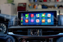 Lexus LX570 Apple CarPlay Upgrade Screen inside Vehicle 