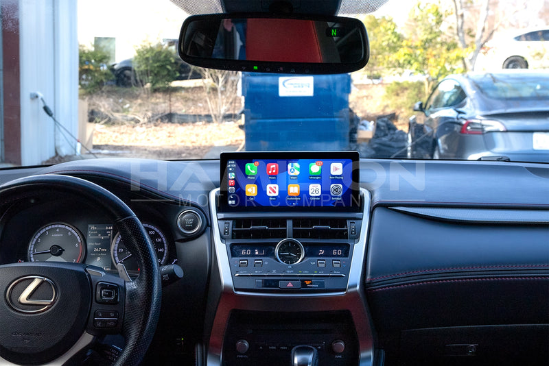 Apple CarPlay for Lexus NX inside of the vehicle