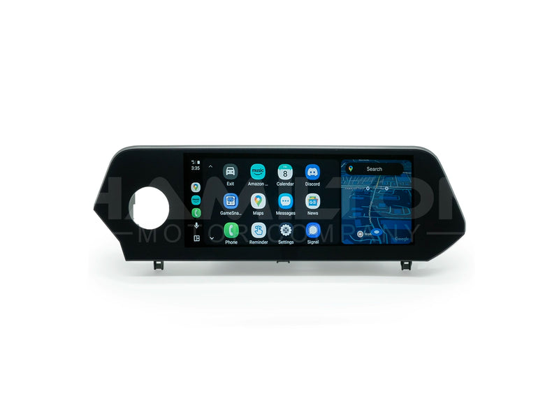 Hamilton Motor Company Lexus UX Conversion Kit screen showing Android Auto