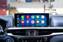 Lexus LX570 Apple CarPlay Upgrade Screen inside Vehicle 