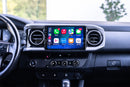 CarPlay on screen inside Toyota Tacoma