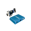 top view of Hamilton upgrade kit metal box on a white background