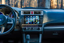 Interior of 2015-2018 Subaru Outback using Hamilton Conversion kit running Android Auto