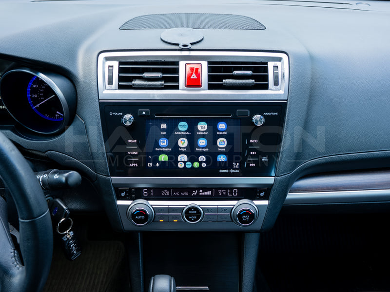 2015-2017 Subaru Legacy Hamilton Upgrade Kit for CarPlay® and Android Auto™