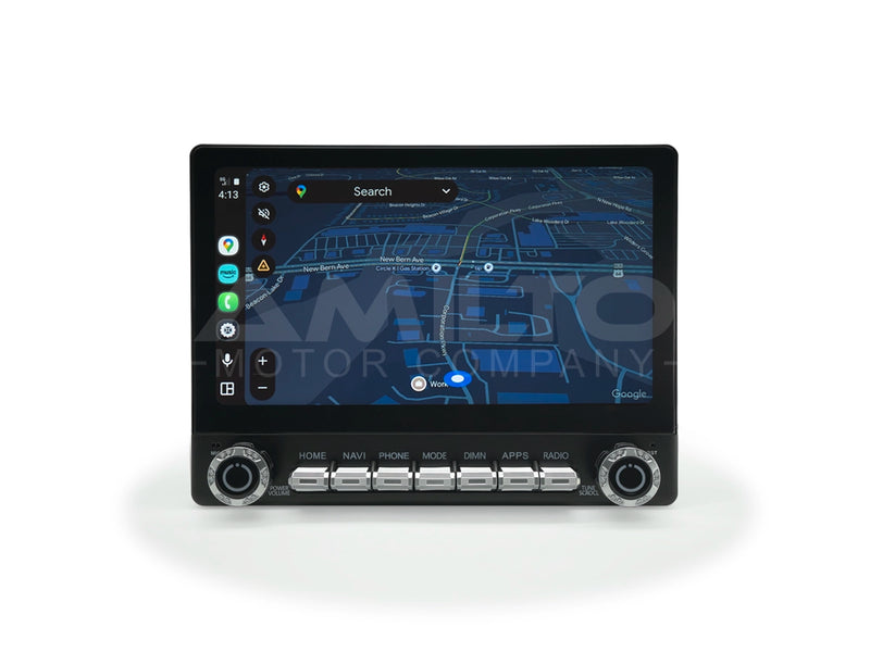 Hamilton Motor Company Toyota Tacoma Conversion kit screen showing Android Auto