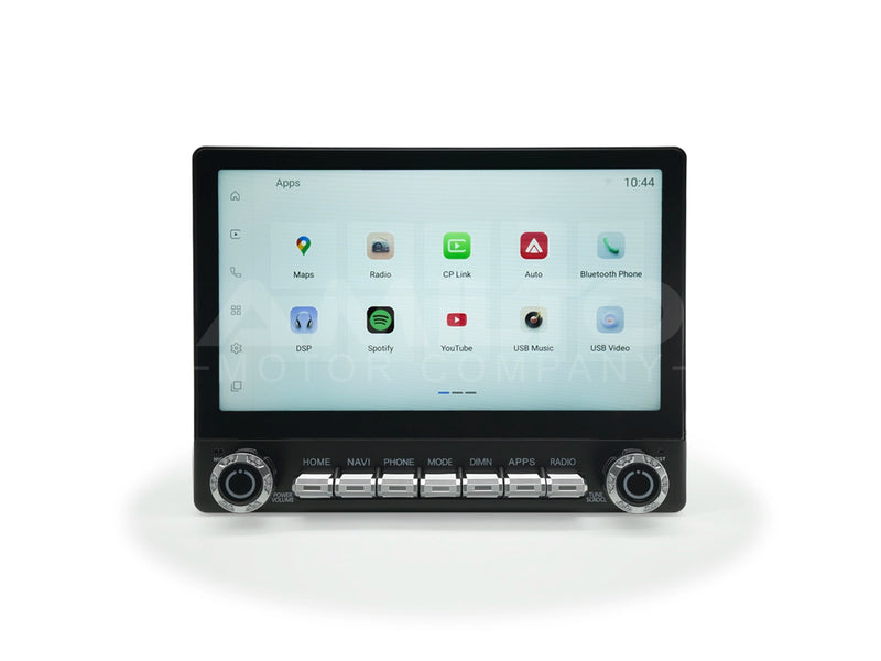 Hamilton Motor Company Toyota Tacoma Conversion kit screen showing the default operating system