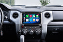 CarPlay on screen inside vehicle