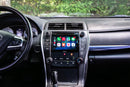 2015 2016 2017 Toyota Camry Hamilton Upgrade Kit for CarPlay front view installed in car in use
