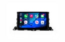 Toyota Highlander screen with CarPlay on a white background