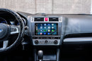 Subaru legacy conversion kit with Android Auto inside car