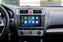 Subaru legacy conversion kit with CarPlay inside car