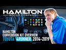 2014-2019 Toyota 4Runner Hamilton Conversion Kit for CarPlay® and Android Auto™