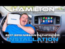 2017-2019 Nissan Pathfinder Hamilton Upgrade Kit for CarPlay® and Android Auto™