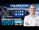 2016-2019 Toyota Tacoma Hamilton Premium Conversion Kit for CarPlay® and Android Auto™