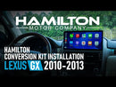 2010-2013 Lexus GX Hamilton Premium Conversion Kit for Apple CarPlay® and Android Auto™
