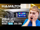 2014-2016 Infiniti QX60 Hamilton Upgrade Kit for CarPlay® and Android Auto™