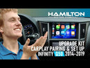 2015-2019 Infiniti Q50 Hamilton Upgrade Kit for CarPlay® and Android Auto™