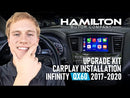 2017-2019 Infiniti QX60 Hamilton Upgrade Kit for CarPlay® and Android Auto™