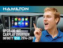 2015-2019 Infiniti Q50 Hamilton Upgrade Kit for CarPlay® and Android Auto™