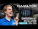 2014-2015 Subaru Forester Hamilton Conversion Kit for CarPlay® and Android Auto™