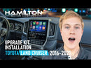 2016-2021 Toyota Land Cruiser Hamilton Upgrade Kit for CarPlay® and Android Auto™