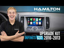2010-2013 Infiniti G37 Hamilton Upgrade Kit for CarPlay® and Android Auto™